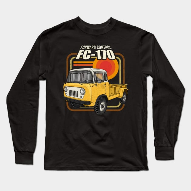 Jeep Forward Control FC-170 Long Sleeve T-Shirt by Guyvit